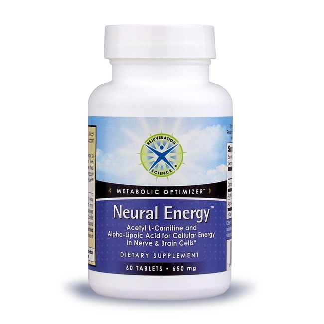 Neural Energy™ (ALC/ALA); Rejuvenation Science; 650 mg; 60 tablets
