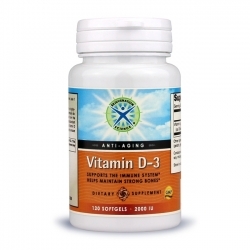 Vitamin D-3; Rejuvenation Science; 2000 IU; 120 softgels