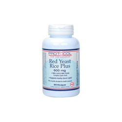 Red Yeast Rice Plus; Protocol; 600 mg; 90 Vcaps